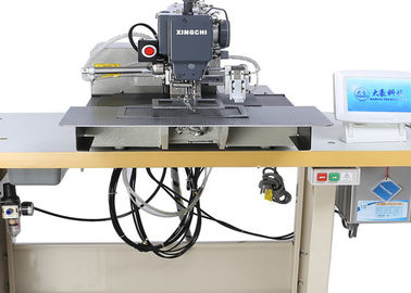آلة الخياطة الكهربائية المرفقات إبرة واحدة سرير مسطح رئيس 2200rpm السرعة المزود