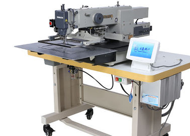 2500rpm الجلود الصناعية آلة الخياطة مع طاولة العمل 0.1 - 12.7mm طول غرزة المزود